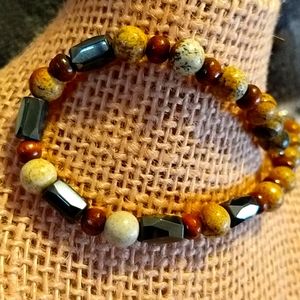 Semi precious gemstone bracelet